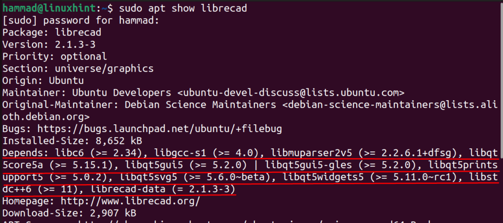 3 formas de comprobar las dependencias de los paquetes en Ubuntu 22.04